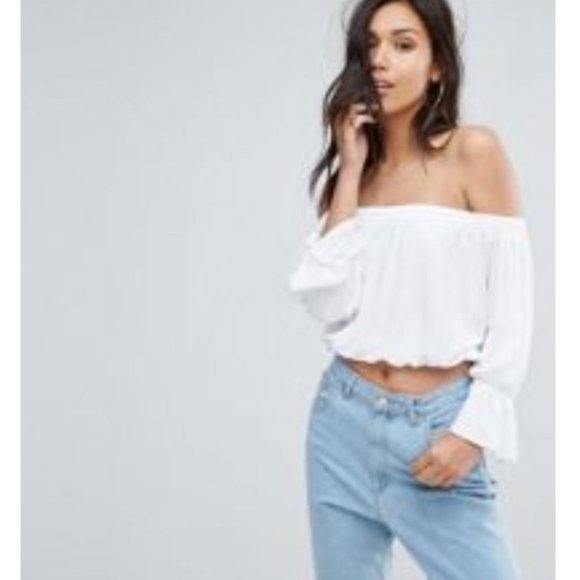 Off the Shoulder crop top - Picture 1 of 2